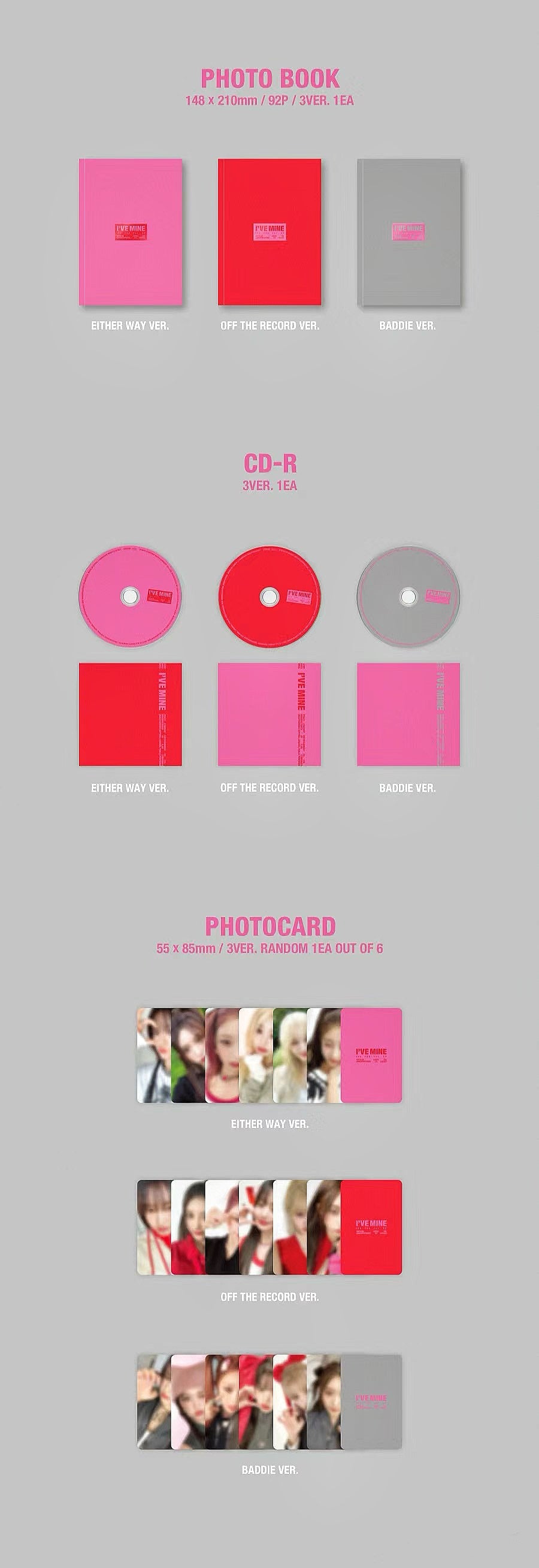 I'VE MINE IVE THE 1ST EP
