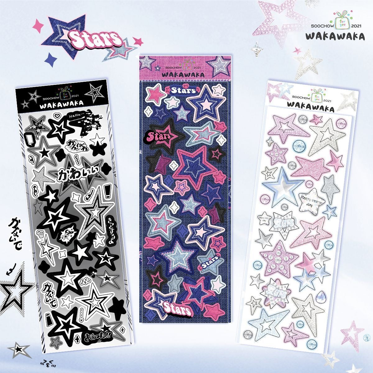 Wakawaka Star 6pc