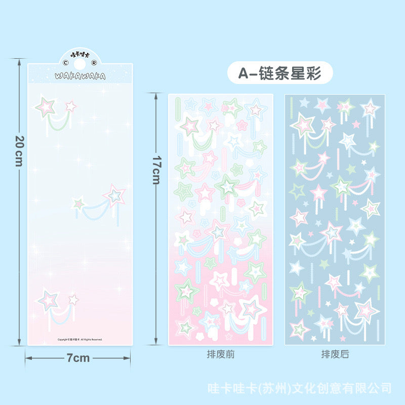Ribbon Decoration 6pc