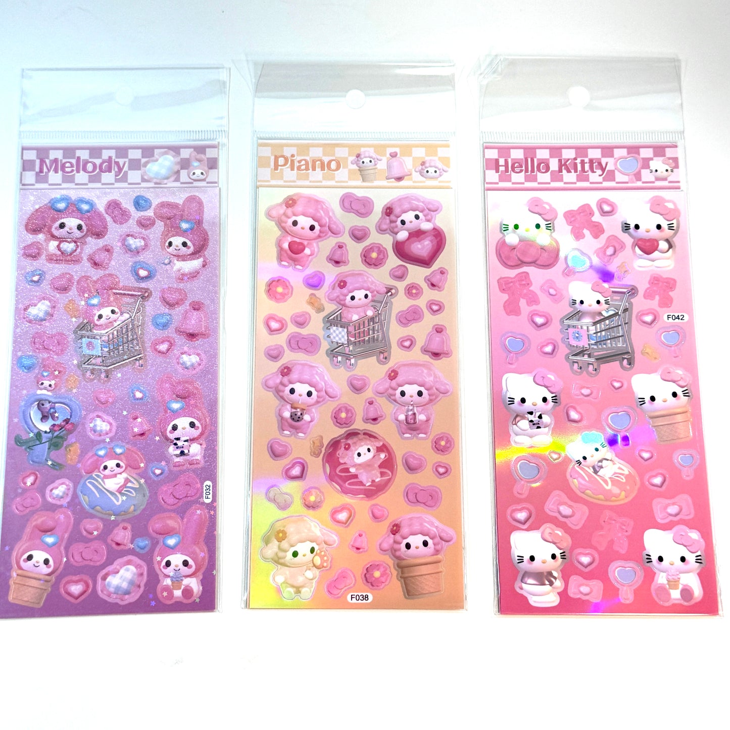 Sanrio Shopping Cart 5pc