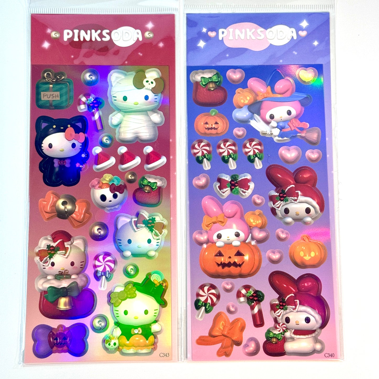 Sanrio Holiday Celebration 2pc