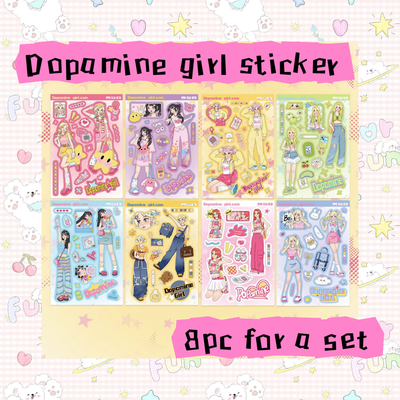Dopamine Girl 8pc