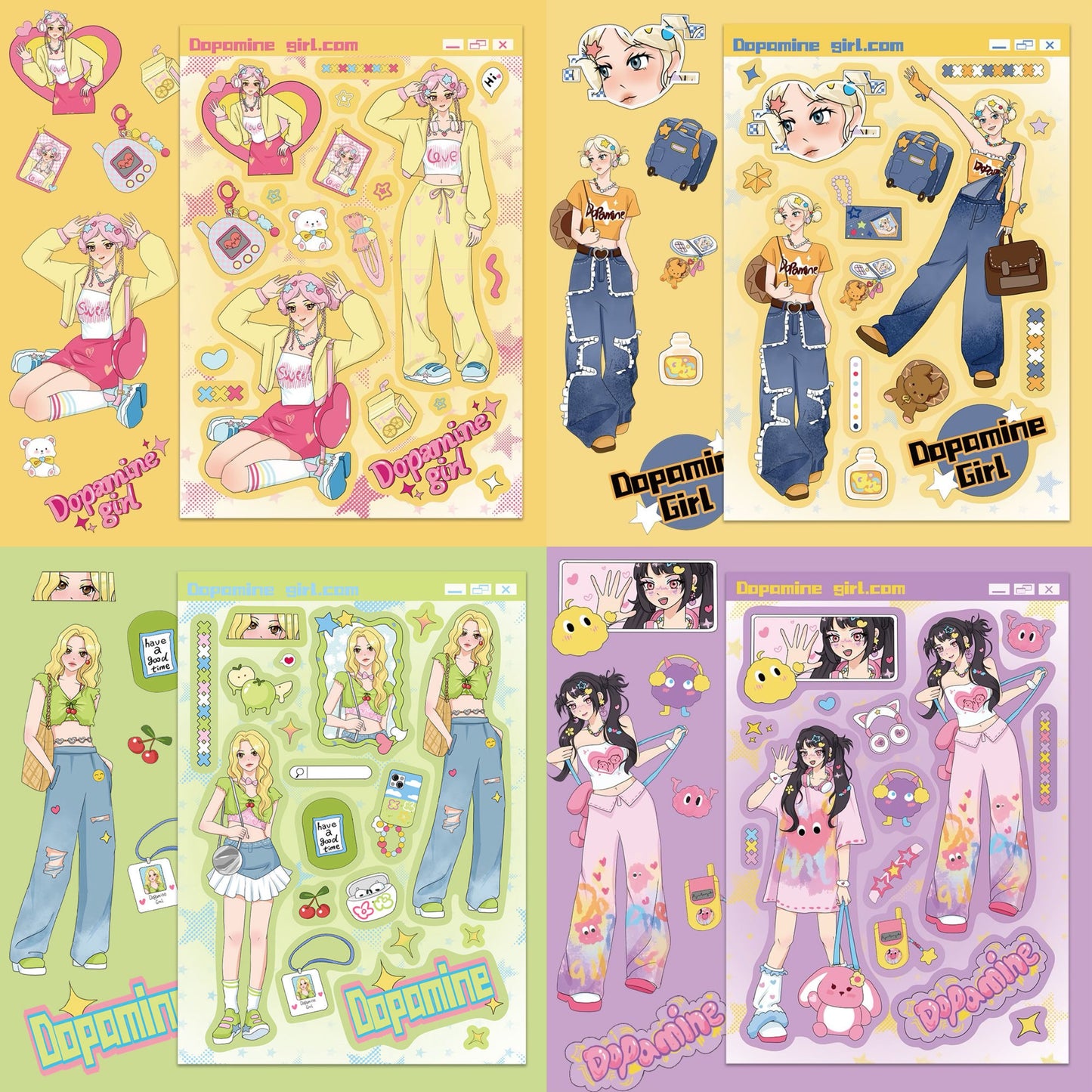 Dopamine Girl 8pc