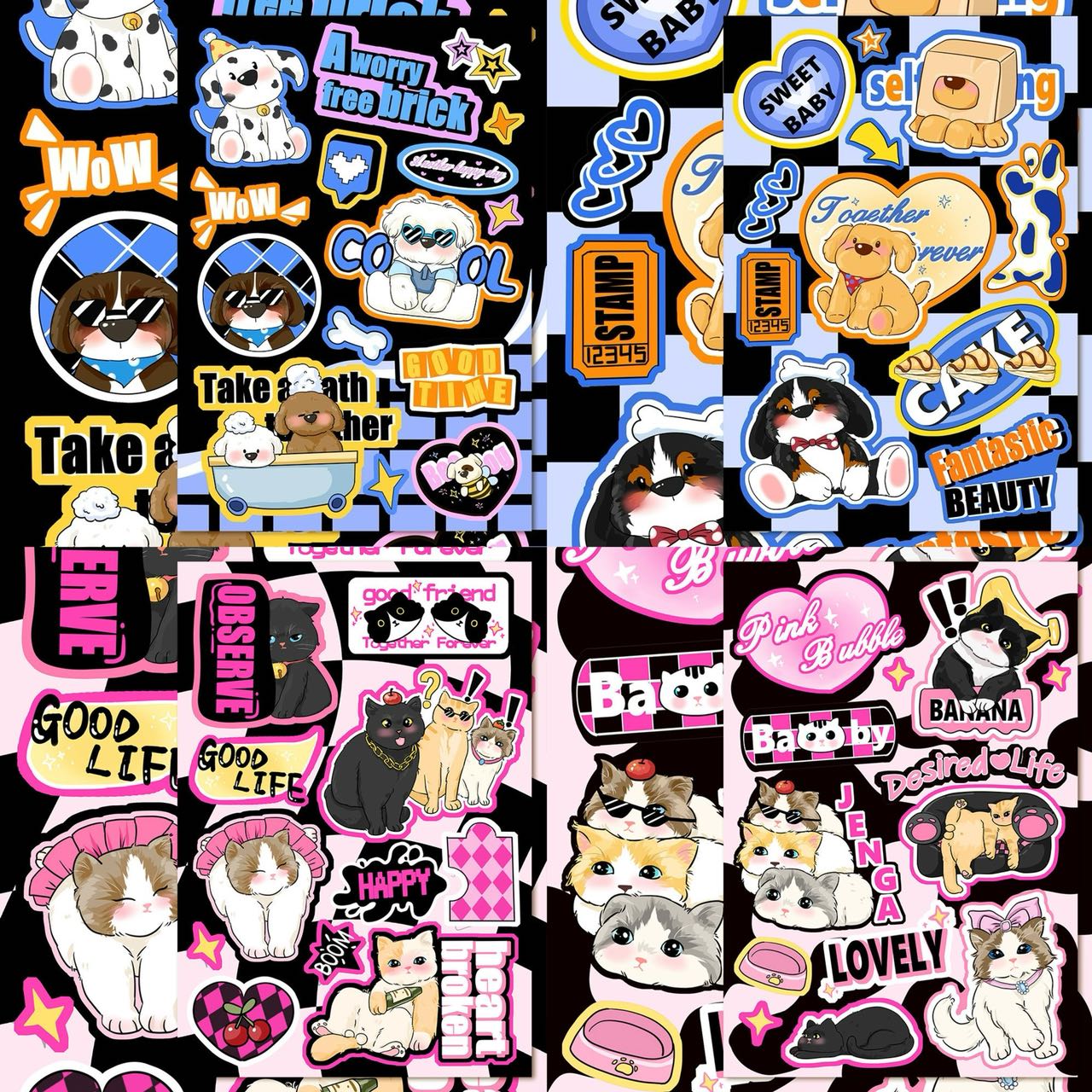 Sweet Cool Pet 8pc
