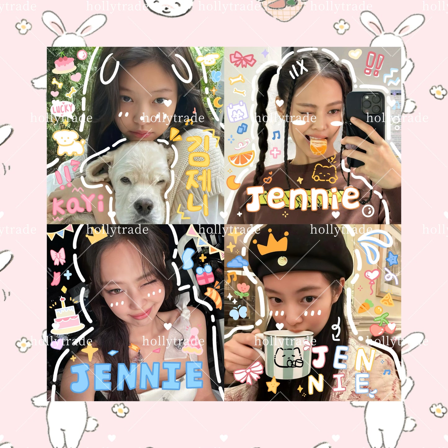 JENNIE BLACK PINK Adorable Daily 40pc