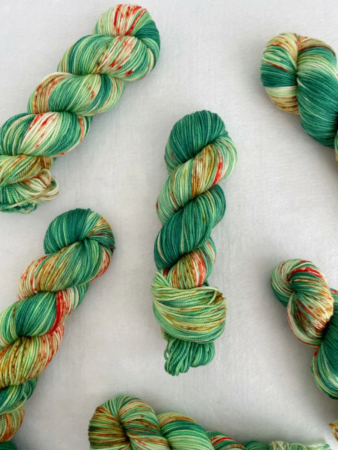 Hand-dyed yarn