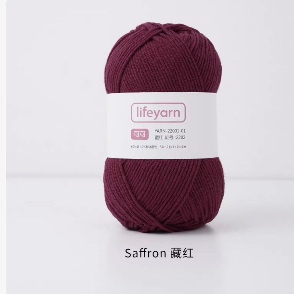 Lifeyarn 4-Ply Milk Cotton