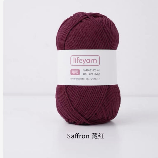 Lifeyarn 4-Ply Milk Cotton