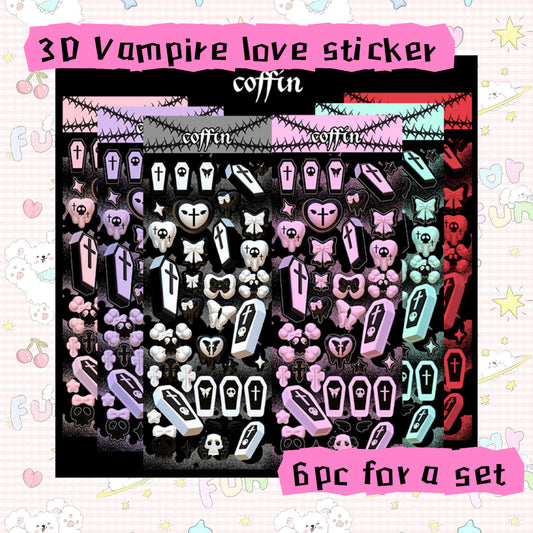 3D Vampire Love 6pc