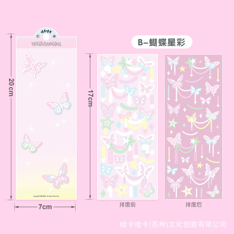 Ribbon Decoration 6pc