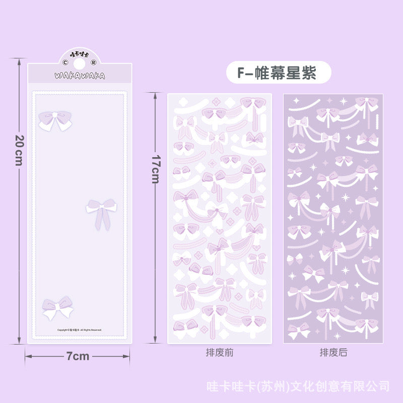 Ribbon Decoration 6pc