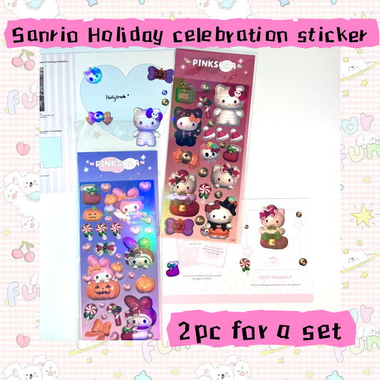 Sanrio Holiday Celebration 2pc