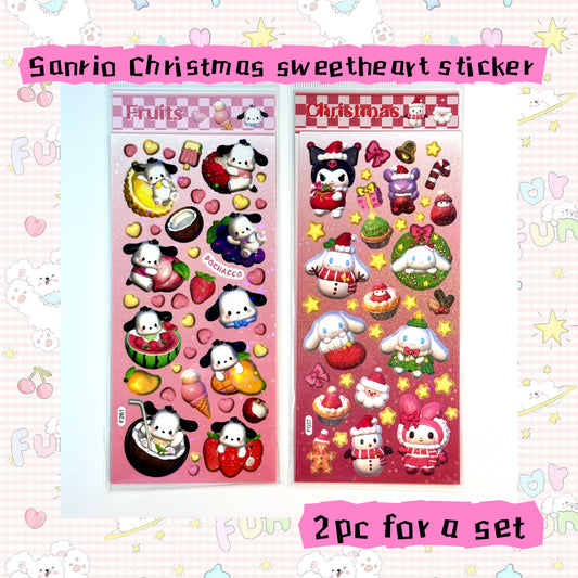 Sanrio Christmas Sweetheart 2pc
